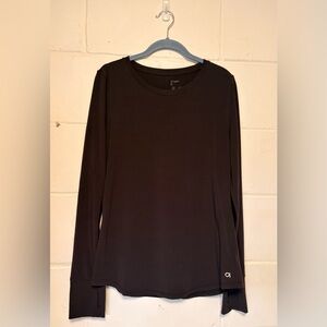 GAPFit Charcoal Long Sleeve Tee